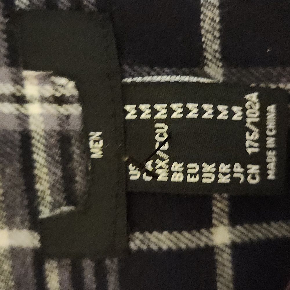 Forever 21 Plaid Color Blocking Button Down Shirt… - image 5